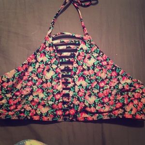 Swim suit halter top
